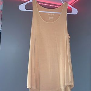 Yellow American Eagle Loose Tank
